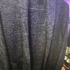 Cozy Knit Cardigan in Dark Gray